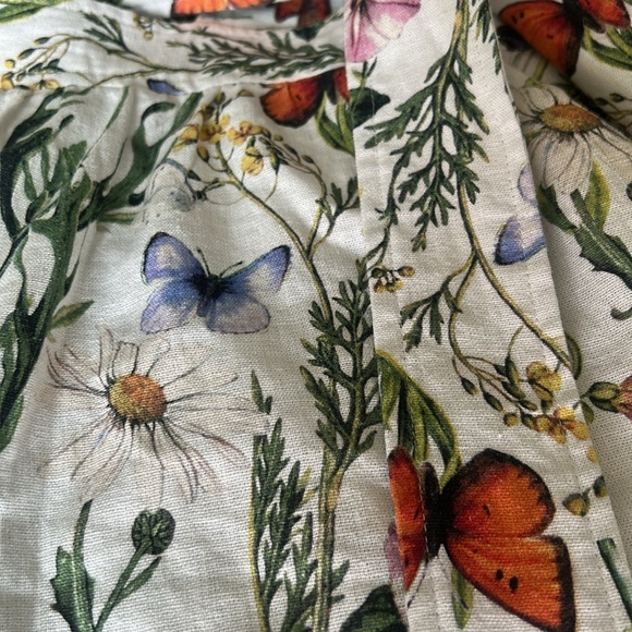 Christian Lacroix White Belted Ruffled Mini Sundress - Picture 6 of 6